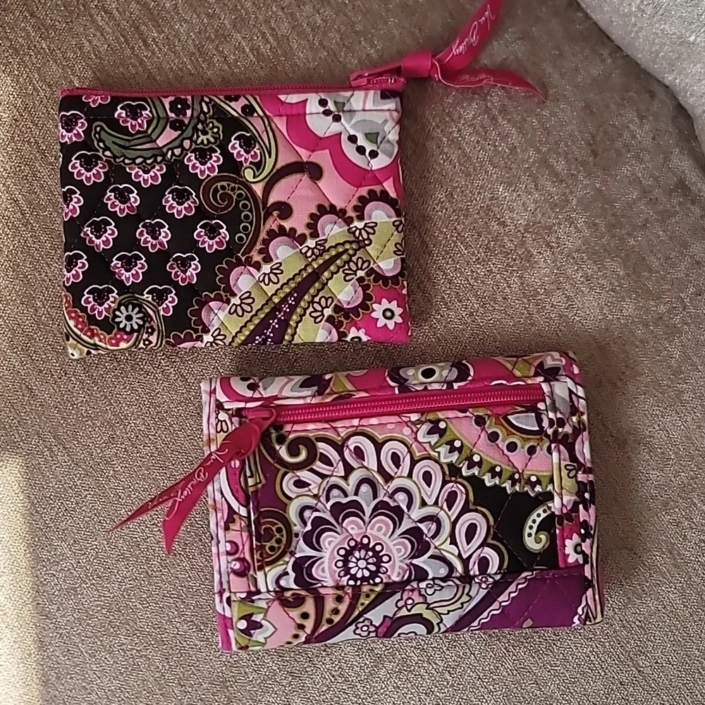 VERA BRADLEY Very Berry Paisely 4 Piece Set *PM* - Picture 8 of 12